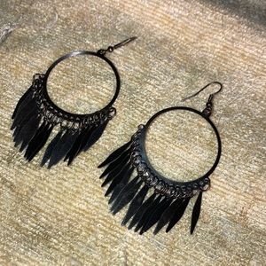Cute western style earrings